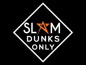 Slam Dunks Only logo design by MonkDesign