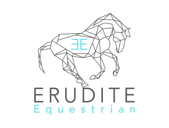 Erudite Equestrian logo design by oke2angconcept