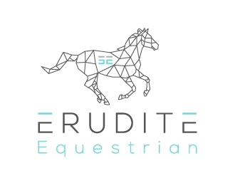 Erudite Equestrian logo design by aryamaity