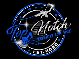 Top Notch Touch Up Inc. logo design by Suvendu