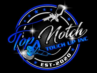 Top Notch Touch Up Inc. logo design by Suvendu