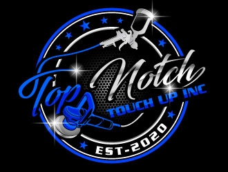 Top Notch Touch Up Inc. logo design by Suvendu