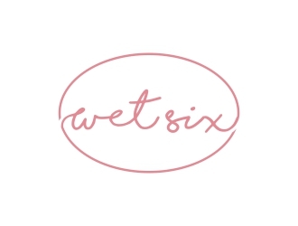 WET SIX logo design by agil