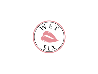 WET SIX logo design by johana