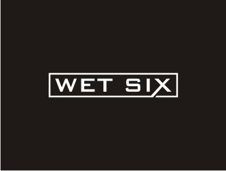 WET SIX logo design by bricton