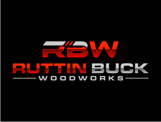 RUTTIN BUCK WOODWORKS logo design by nurul_rizkon