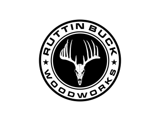 RUTTIN BUCK WOODWORKS logo design by oke2angconcept