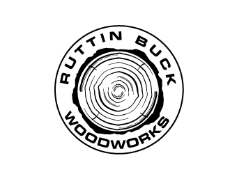 RUTTIN BUCK WOODWORKS logo design by AamirKhan