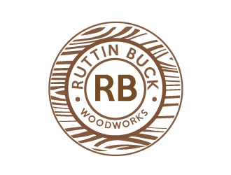 RUTTIN BUCK WOODWORKS logo design by AamirKhan