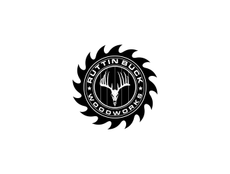 RUTTIN BUCK WOODWORKS logo design by oke2angconcept