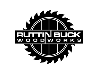 RUTTIN BUCK WOODWORKS logo design by oke2angconcept