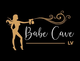 Babe Cave LV logo design by cybil