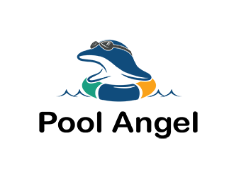 Pool Angel logo design by Bl_lue