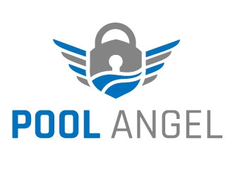 Pool Angel logo design by MonkDesign