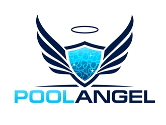 Pool Angel logo design by DreamLogoDesign