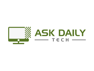 Ask Daily Tech logo design by p0peye