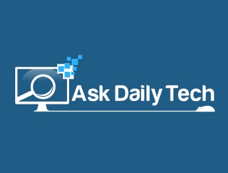 Ask Daily Tech logo design by AamirKhan