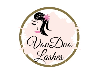 VooDoo Lashes logo design by AamirKhan