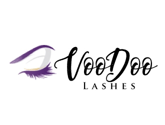 VooDoo Lashes logo design by AamirKhan