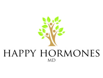 Happy Hormones MD logo design by jetzu