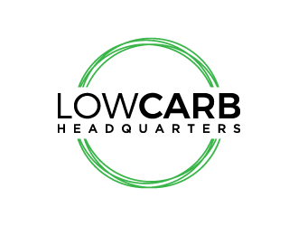 Low Carb Headquarters logo design by denfransko