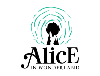 Alice in Wonderland logo design by JessicaLopes