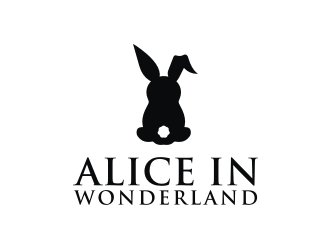 Alice in Wonderland logo design by logitec