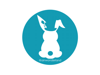 Alice in Wonderland logo design by coco