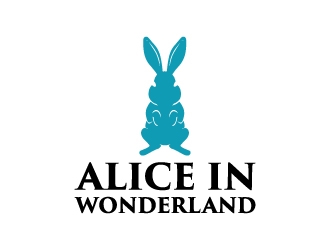 Alice in Wonderland logo design by aryamaity