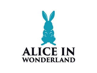 Alice in Wonderland logo design by aryamaity