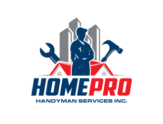 HomePro Handyman Services Inc.  logo design by PRN123
