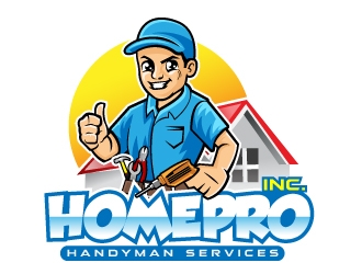HomePro Handyman Services Inc.  logo design by Suvendu