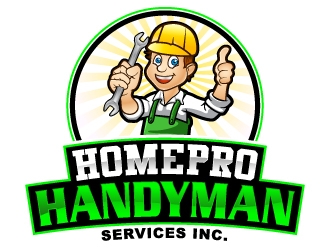 HomePro Handyman Services Inc.  logo design by uttam