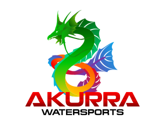 Sea Serpent / Akurra Watersports logo design by Panara