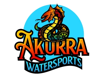 Sea Serpent / Akurra Watersports logo design by Suvendu