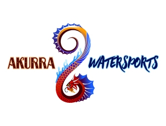Sea Serpent / Akurra Watersports logo design by iamjason