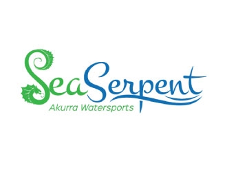 Sea Serpent / Akurra Watersports logo design by KreativeLogos