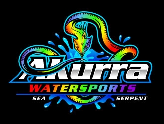 Sea Serpent / Akurra Watersports logo design by REDCROW