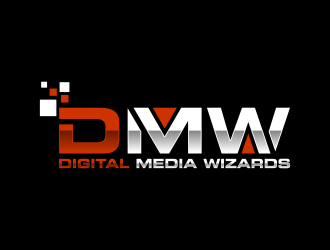 Digital Media Wizards logo design by IrvanB