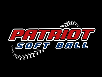 PATRIOT SOFTBALL logo design by PrimalGraphics