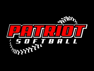 PATRIOT SOFTBALL logo design by jaize