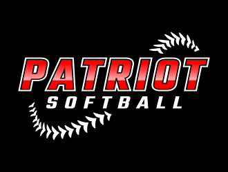 PATRIOT SOFTBALL logo design by graphicstar