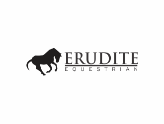 Erudite Equestrian logo design by up2date