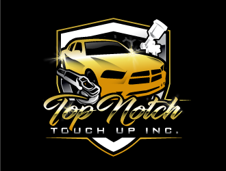 Top Notch Touch Up Inc. logo design by PRN123
