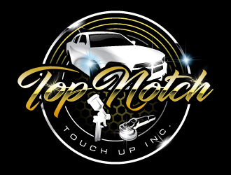 Top Notch Touch Up Inc. logo design by PRN123