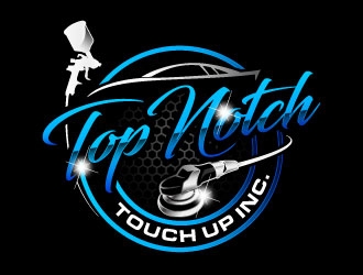 Top Notch Touch Up Inc. logo design by daywalker