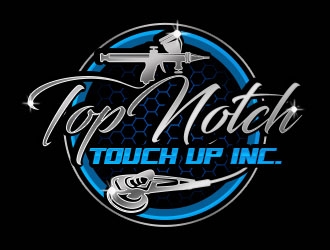 Top Notch Touch Up Inc. logo design by Benok