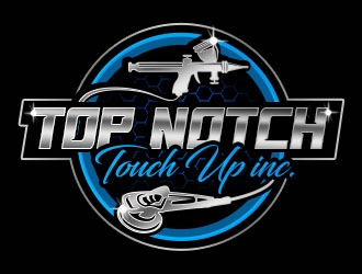 Top Notch Touch Up Inc. logo design by Benok