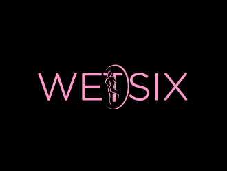 WET SIX logo design by Mahrein