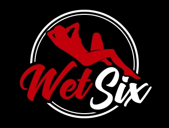 WET SIX logo design by LogOExperT